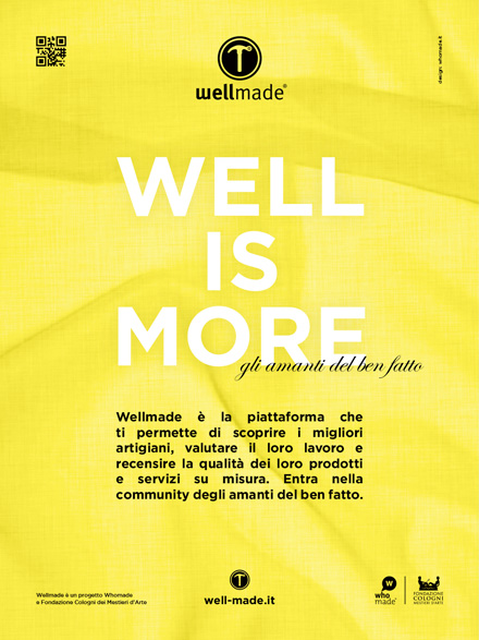 WELLMADE: scegliere bene è vivere meglio.